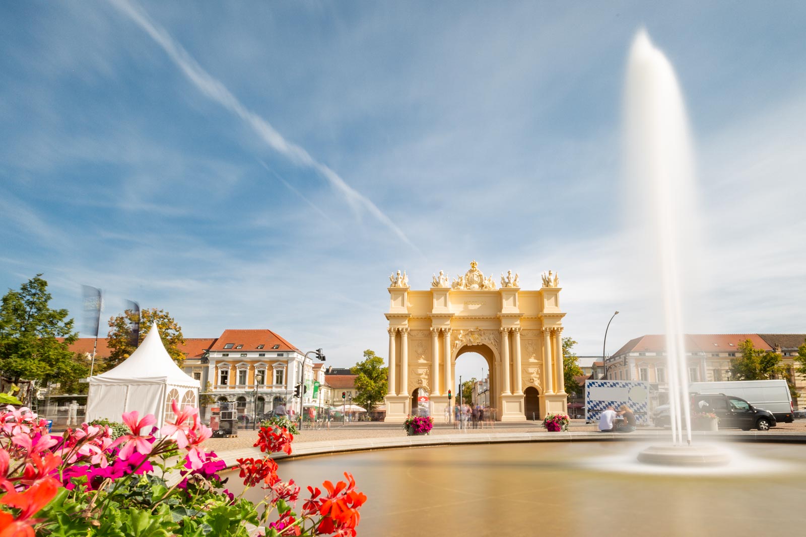 Luisenplatz Potsdam - Brandenburger Tor