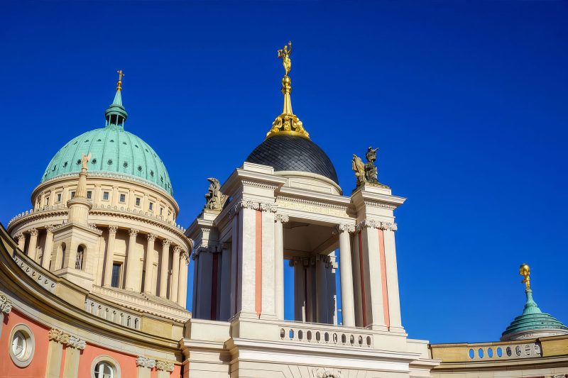 St. Nikolai Kirche aus dem Landtag